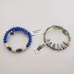 ALEX AND ANI Lot of 2 Bracelets